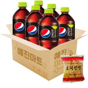 펩시콜라 제로 라임향 1.25 6PET