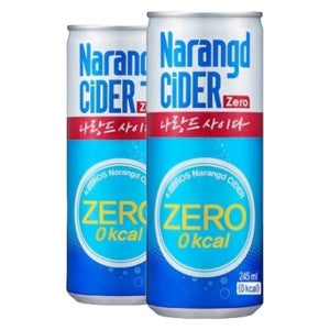 동아오츠카 나랑드사이다 제로 245ml x 30캔