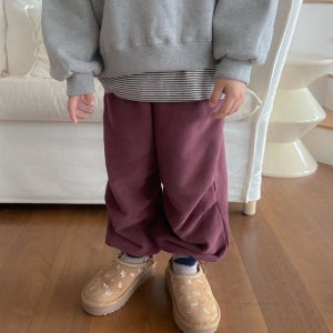 ( 바로배송 재고 S A L E ) 와인XXL 디그린 핀턱조거팬츠 25겨울