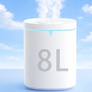 8L 대용량 가습기 초음파 저소음 무드등 사무실 원룸 통세척 가습기