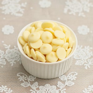 카길 커버춰 리얼 초콜릿 30% 두쫀쿠 화이트, 100g, 1개