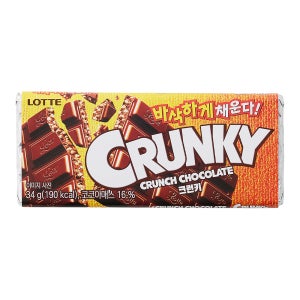 롯데 크런키 초코, 34g, 1개