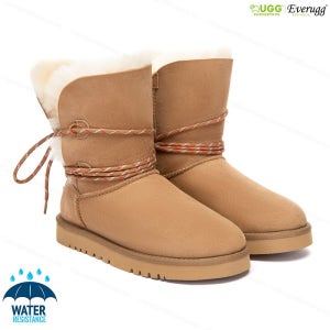 어그 호주 카몬트 레이스 스트랩 여성 양털 부츠 AS3123