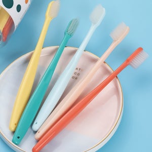 소프트 미세모 칫솔 데일리 성인용 칫솔 10개입 가족 구강용 관리