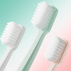 부드러운 미세모 칫솔 데일리 성인 미세모 칫솔 개별포장 휴대용 가족