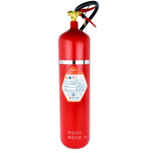 동아화이어 CO2 소화기 4.6kg 10파운드 10lb 이산화탄소 철재