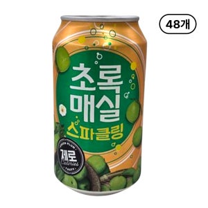 초록매실 스파클링 제로 350ml 48캔