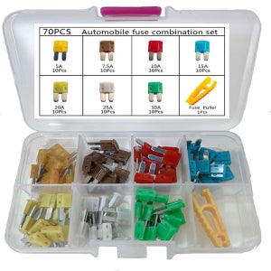 자동차 휴즈 차량용 퓨즈 신형 마이크로2 70PCS 세트