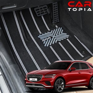 제네시스 GV70 페이스리프트 라인 뉴 코일매트 1열 카매트 발판 용품