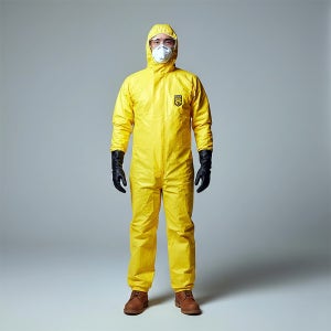 유한킴벌리 크린가드 A72 원피스 내화학 보호복 4형식 10벌