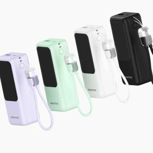 스마텍 스트랩 케이블 미니 고속충전 기내반입 10000 보조배터리 STPB-SB100