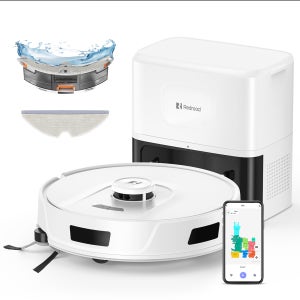 Redroad R11 LDS센서 2in1 물걸레 로봇청소기 강력한 10000Pa 흡입력