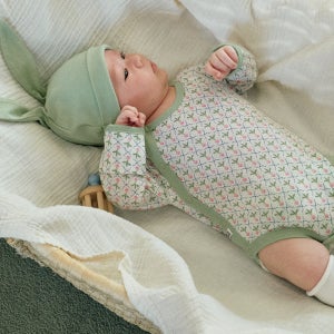 오우아스튜디오 사계절 신생아 메쉬 뉴본 배냇수트 반팔 긴팔