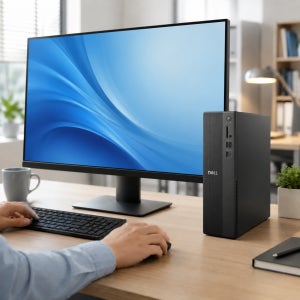 델 컴퓨터본체 QVS1260 최신슬림PC 인텔i3 윈11프로 가정용 기업용 학교 병원 학원
