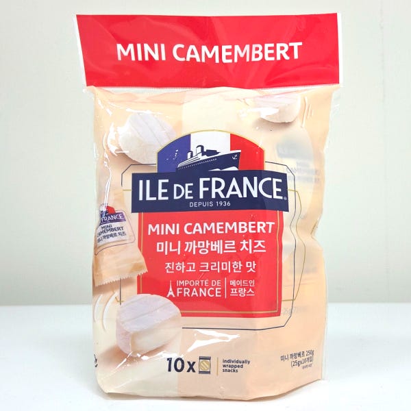 코스트코 미니 까망베르 치즈 25g 10개입 일드프랑 간식 와인 안주