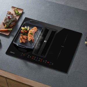 시아라 후드일체형 인덕션 컴팩트 4구 플라즈마 플러스 공기정화 시스템 CBBEH594BBFF [무료설치] KC인증