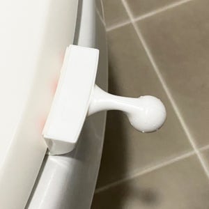 욕실 비데 시트 손잡이 3M 테이프 고정 국산 핸들