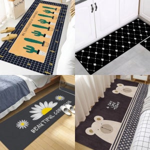 논슬립 주방매트 극세사 흡수 싱크대 키친 발매트 베란다 발코니 부엌용 선물 집들이