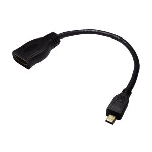 HDMI - Micro HDMI 연장 젠더 15cm IN-HM015