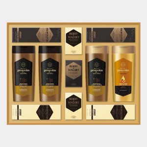 애경 설 선물세트 로얄 프로폴리스 샴푸 트리트먼트 바디워시 치약 명절 추석 직원 대량