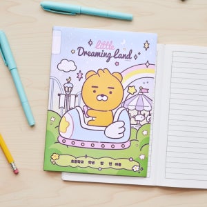 고학년 노트 얇은 초등필사 한글쓰기연습 초등학교 줄 라이언, 1개