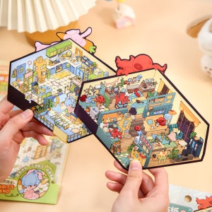 3D 입체 스티커 방꾸미기 집꾸미기 미니어쳐 DIY 시트콤 방꾸스티커