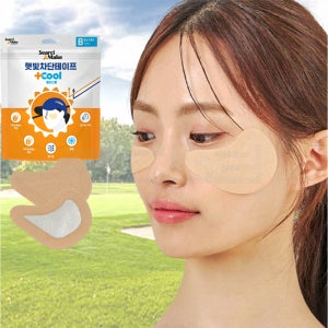 햇빛차단테이프 플러스쿨 B타입 5회분 골프라운딩 자외선 차단 썬패치