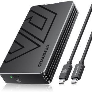 GRAUGEAR 그라우기어 USB4 NVMe M.2 외장 SSD 인클로저 U4-40G01