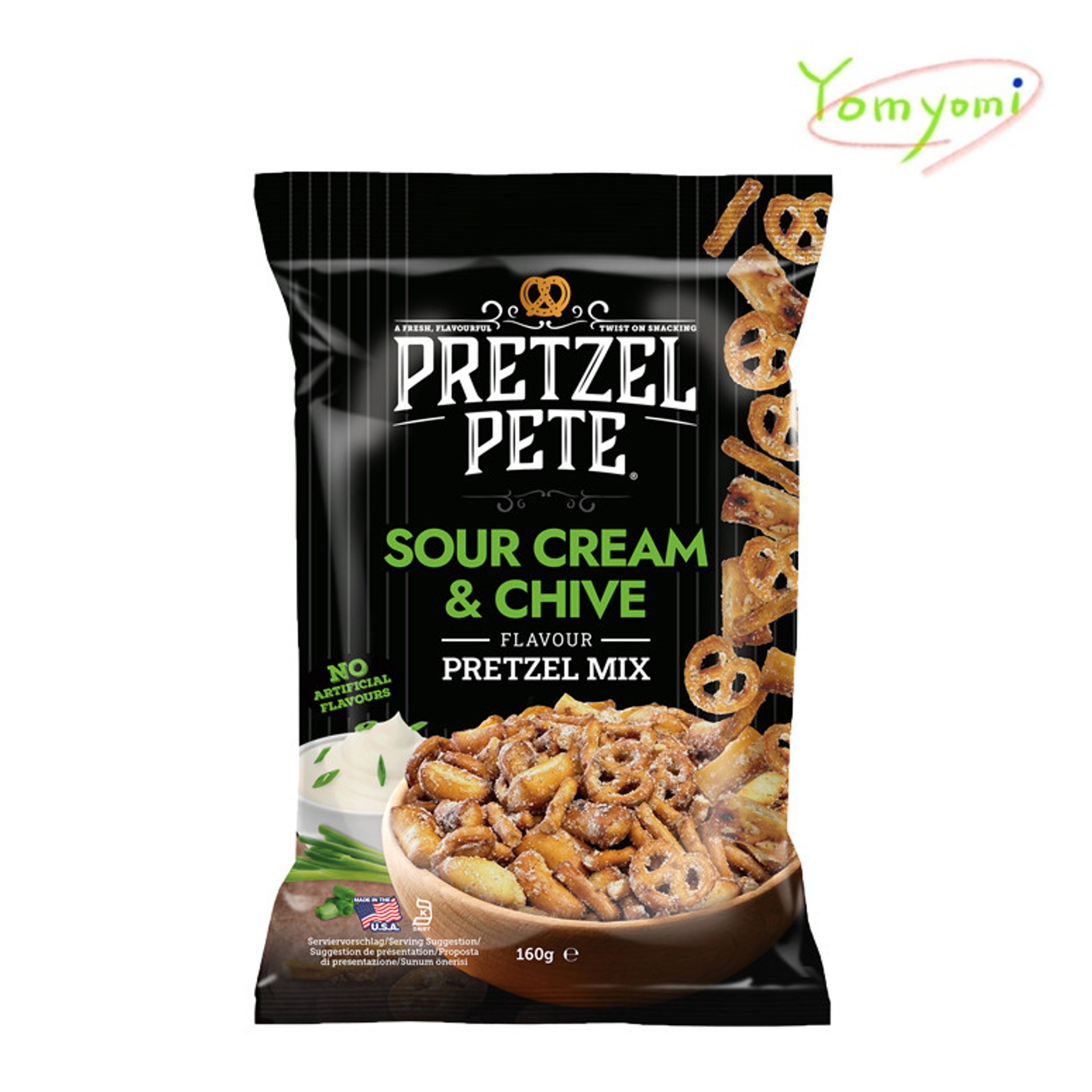 프레첼피트 미국 프레첼 사워크림 차이브