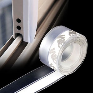 실리콘 투명 현관문 방풍문풍지 도어 창문 바람막이 외풍차단 35MMX1M