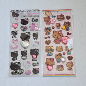헬로키티 키라키라 라인스톤 스티커