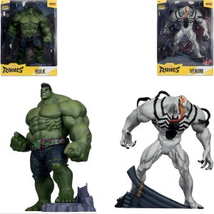 맥팔레인 게임 마블 라이벌즈 베놈 레드 플래티넘 에디션 헐크 1:6 스케일 컬렉터블 피규어