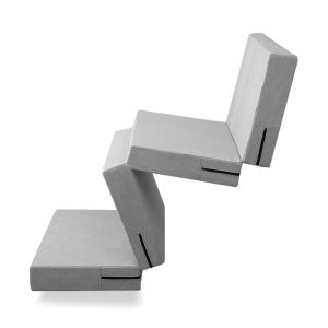 리보아 4단 접이식 토퍼 매트리스 바닥 수면매트 방수 8cm, 슈퍼싱글