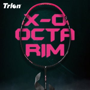 트라이온 X-0 옥타림 핑크 배드민턴라켓 무료스트링