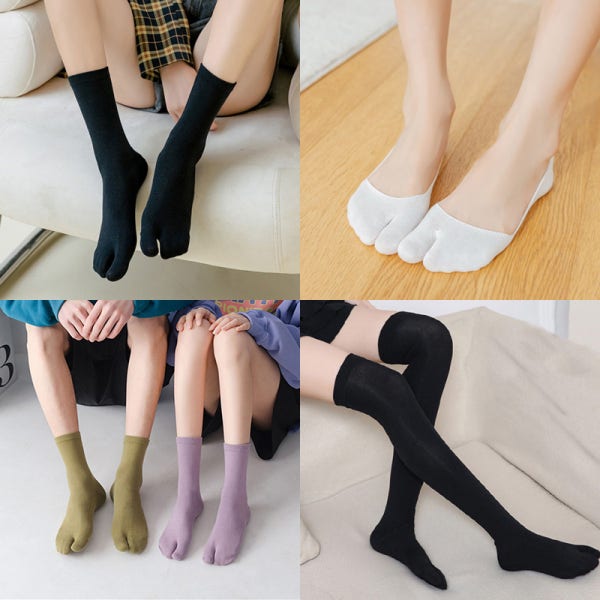 일본 족발 타비양말 페이크삭스 프리미엄 엄지 발가락 삭스 타비덧신