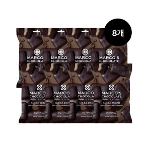 [마르코스] 다크초코 보리건빵 35g, 8개