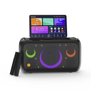 넥스트유 BREAK X1 휴대용 가정용 노래방 기계 반주기 올인원 홈 파티 노래방 스피커