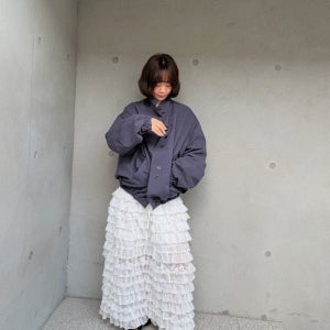 oli 올리서울 2026ss 코지 리버시블 양면 점퍼 간절기 여성자켓