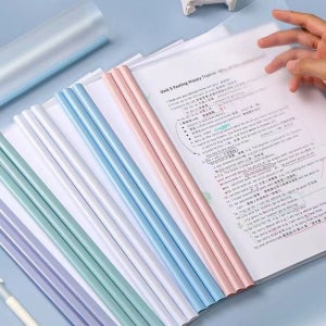 쫄대화일 A4 투명 30p 문서꽂이 자료집게 탭꽂이 서류