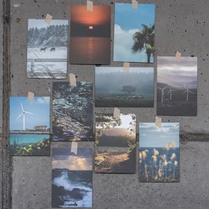 제주 풍경 사진 인테리어 엽서 세트