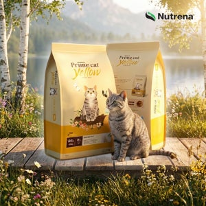 뉴트리나 길고양이사료 대용량 20kg 옐로우