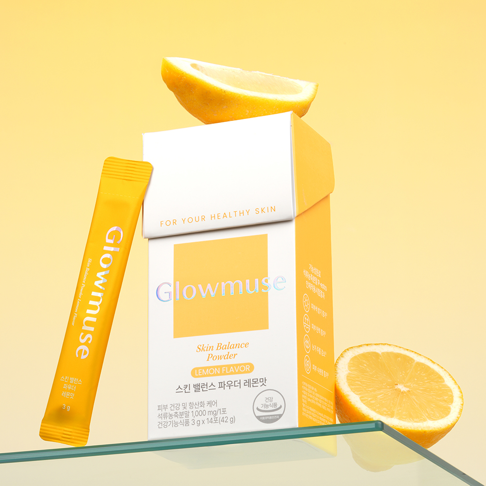 글로우뮤즈 스킨 밸런스 파우더 피부건강 항산화 14포, 1개