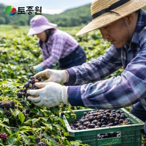 토종원 고창선운산농협 토종복분자 생과 20kg 급속냉동 온라인 단독