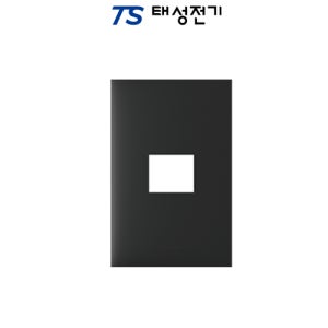 태성전기 르그랑 아펠라 블랙 대각 1구 플레이트