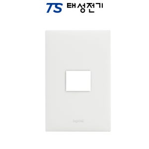 태성전기 르그랑 아펠라 화이트 대각 1구 플레이트