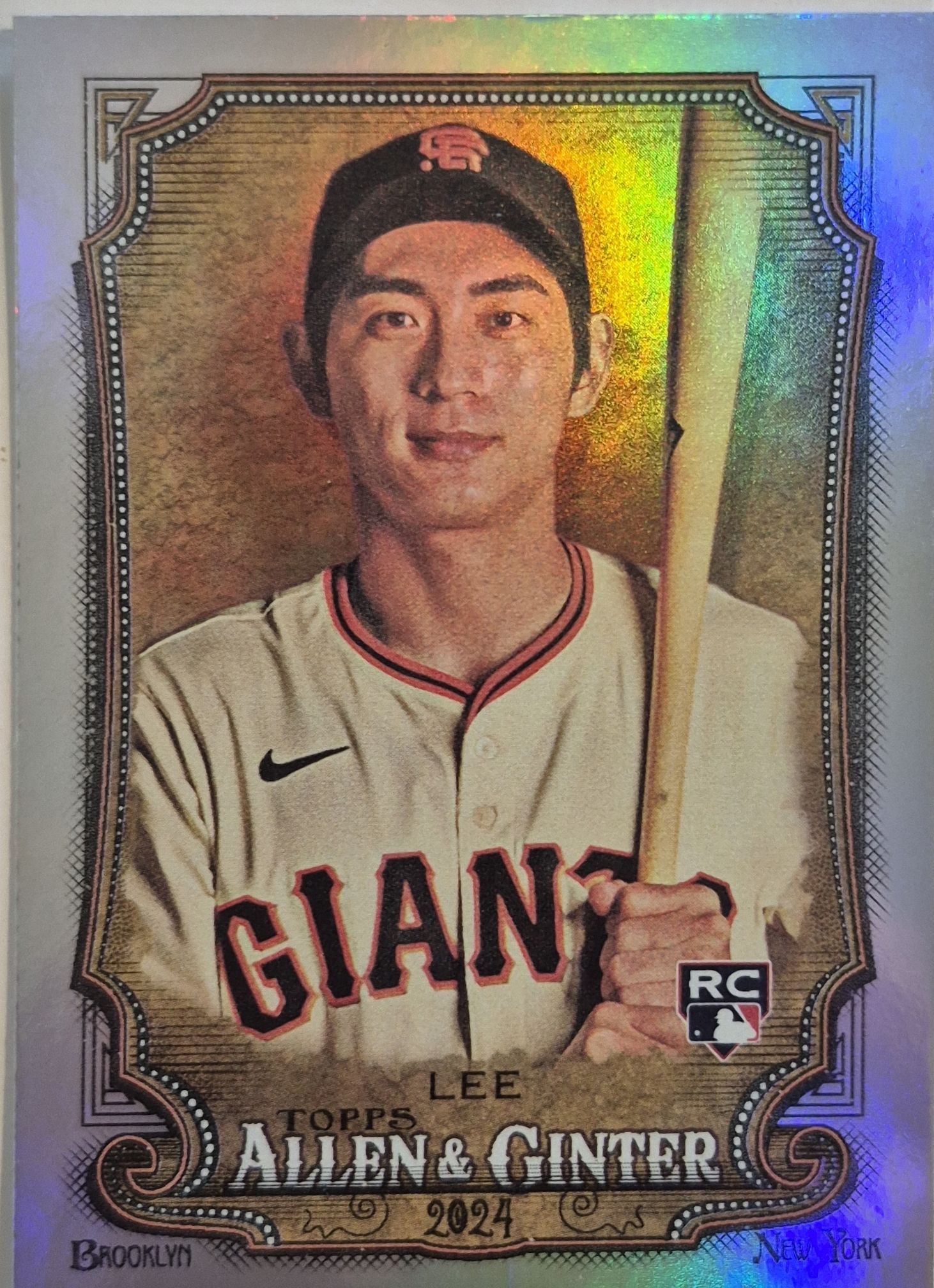 이정후 야구카드 탑스 실버 2024 MLB카드 6322