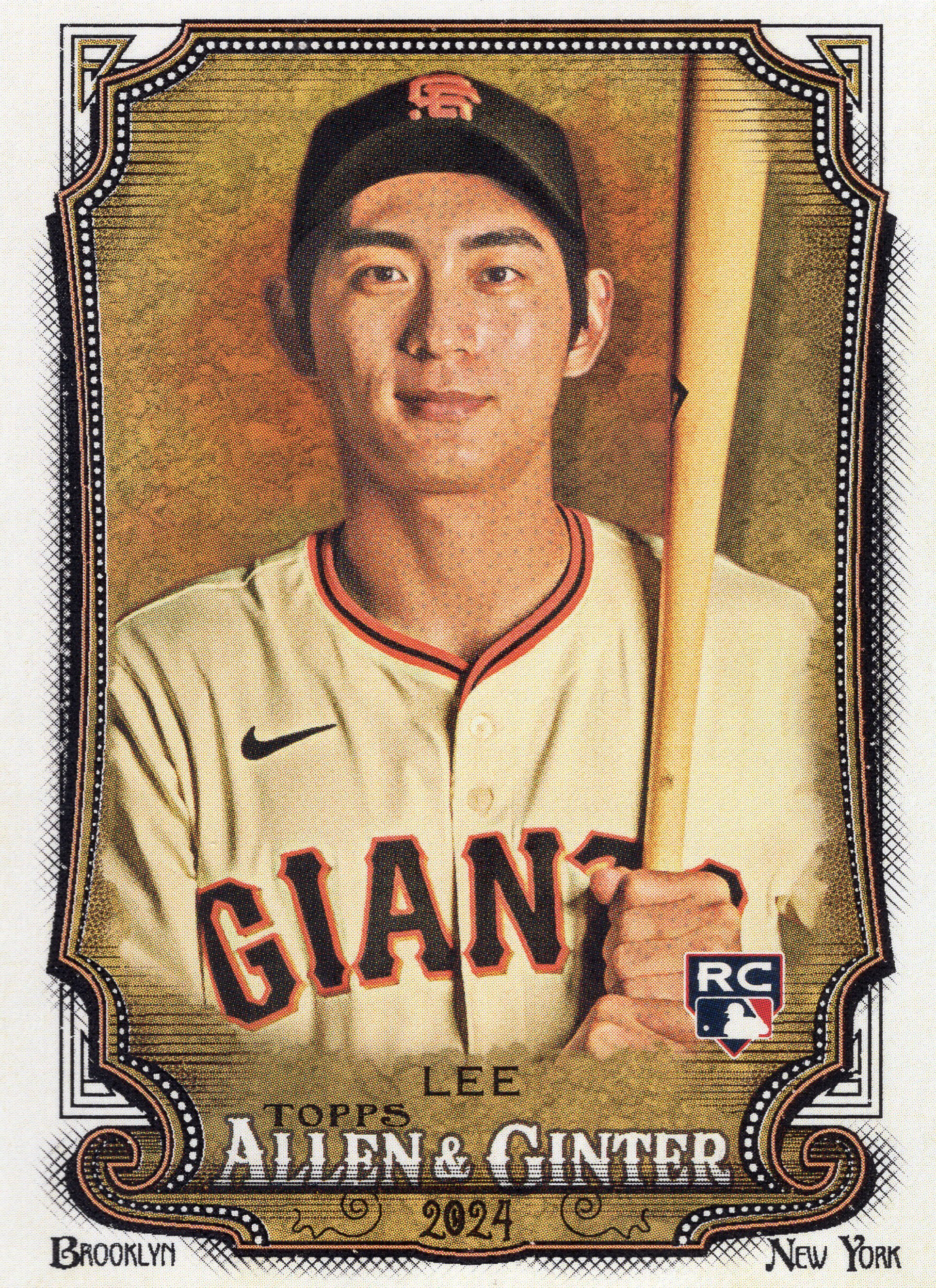 이정후 야구카드 탑스 베이스 2024 MLB카드 6323