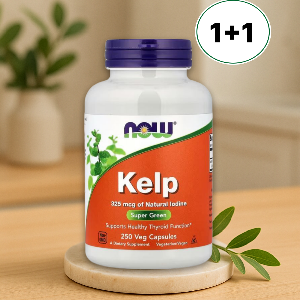 나우푸드 <b>켈프 325mcg</b> 베지 250캡슐, 2개