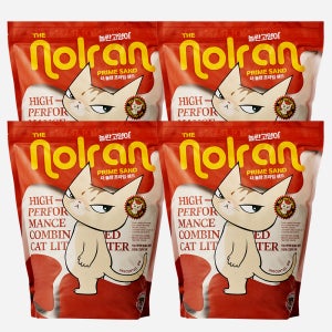 놀란고양이 신개념 카사바모래 더 놀란 프라임 샌드 고양이모래 4.5kg, 4개