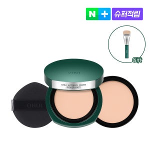 [슈퍼적립] 오휘 얼티밋 커버 데니어 팩트 기획 21호 15g 본품+리필 (SPF 50+, PA+++)